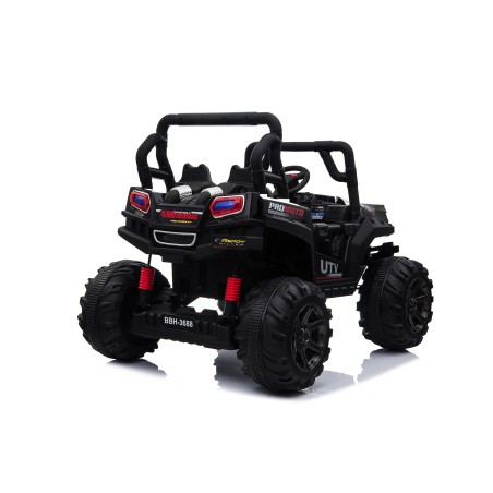 Auto Macchina Elettrica Fuoristrada Racing 2 Posti 12V per Bambini porte apribili Con telecomando (Bianca)|Toys Car
