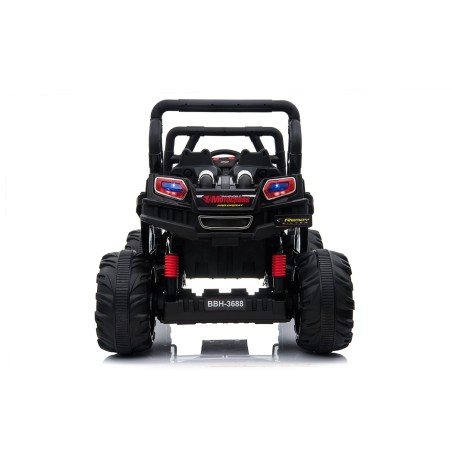 Auto Macchina Elettrica Fuoristrada Racing 2 Posti 12V per Bambini porte apribili Con telecomando (Rossa)|Toys Car