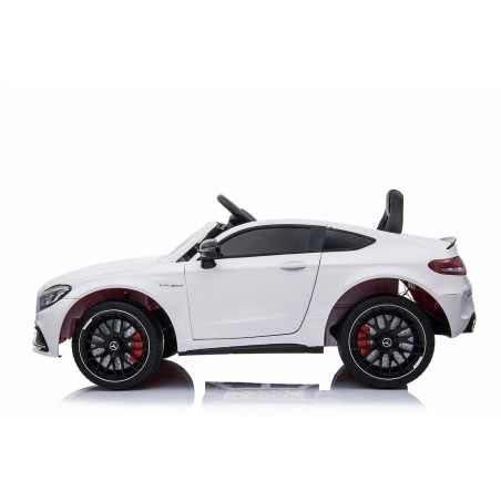 Auto Elettrica per Bambini 12V Mercedes C63 AMG Porte Apribili con telecomando|Toys Car