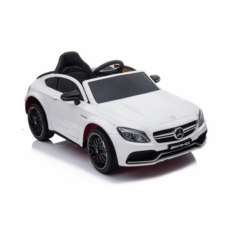 Auto Elettrica per Bambini 12V Mercedes C63 AMG Porte Apribili con telecomando|Toys Car