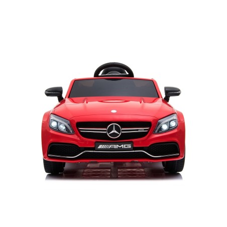 Auto Elettrica per Bambini 12V Mercedes C63 AMG Rossa Porte Apribili con telecomando|Toys Car