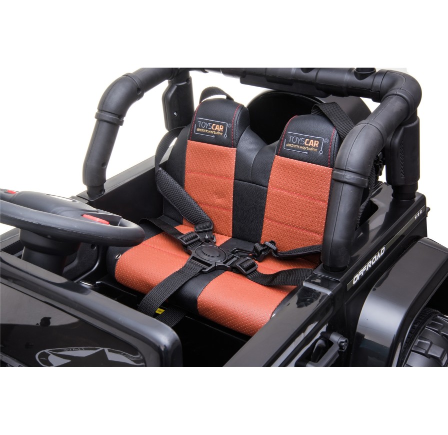 Auto Elettrica Jeep Adventure 12V - Ruote in Gomma e Sedili in Pelle Telecomando Mp3 Bianca|Toys Car