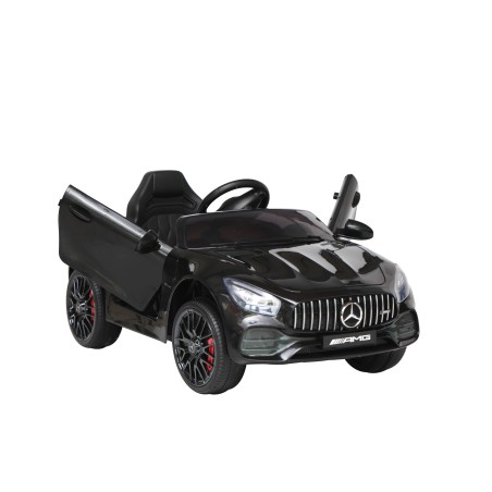 Auto Macchina Elettrica per Bambini Mercedes AMG GT 12V Porte Apribili Full Optional con telecomando nero|Toys Car