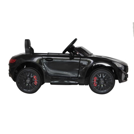 Auto Macchina Elettrica per Bambini Mercedes AMG GT 12V Porte Apribili Full Optional con telecomando nero|Toys Car