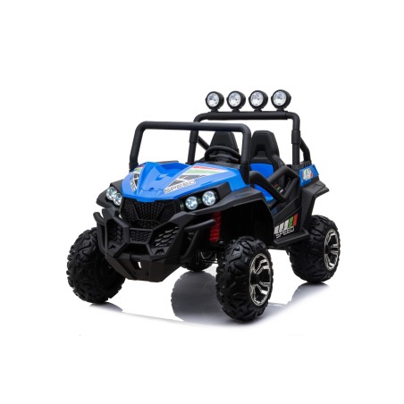 Auto Macchina Elettrica New Polar 24V per Bambini 2 Posti Full Optional Sedile Regolabile E telecomando (Blue)|Toys Car