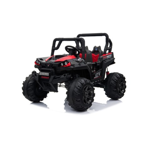 Auto Macchina Elettrica Fuoristrada Racing 2 Posti 12V per Bambini porte apribili Con telecomando (Blue)|Toys Car