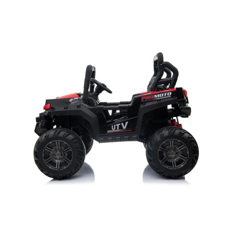 Auto Macchina Elettrica Fuoristrada Racing 2 Posti 12V per Bambini porte apribili Con telecomando (Blue)|Toys Car