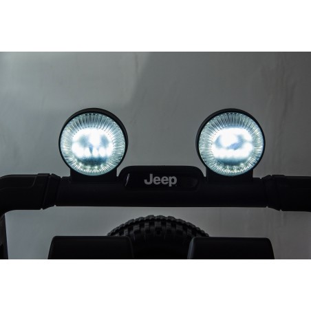 Auto Macchina Elettrica Jeep Wrangler Rubicon 12V per Bambini porte apribili Con telecomando Full accessori (Bianca)|Toys Car