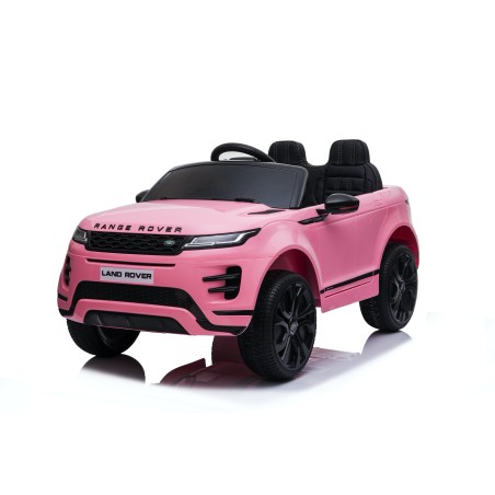 Auto Macchina Elettrica Range Rover Evoque 12V per Bambini porte apribili Con telecomando Full accessori (ROSA)|Toys Car