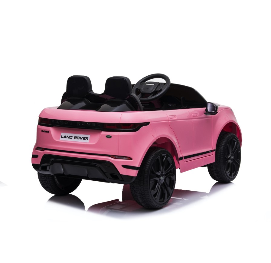 Auto Macchina Elettrica Range Rover Evoque 12V per Bambini porte apribili Con telecomando Full accessori (ROSA)
