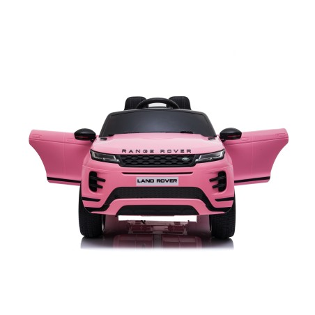 Auto Macchina Elettrica Range Rover Evoque 12V per Bambini porte apribili Con telecomando Full accessori (ROSA)|Toys Car