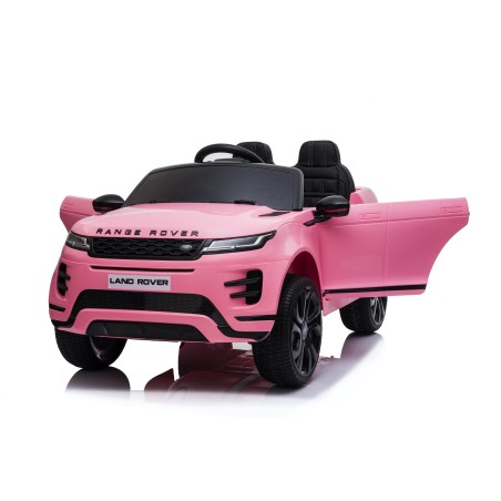 Auto Macchina Elettrica Range Rover Evoque 12V per Bambini porte apribili Con telecomando Full accessori (ROSA)|Toys Car