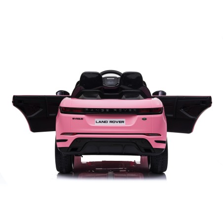 Auto Macchina Elettrica Range Rover Evoque 12V per Bambini porte apribili Con telecomando Full accessori (ROSA)|Toys Car