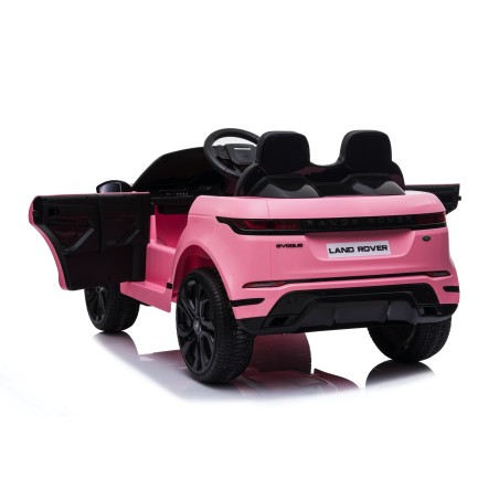 Auto Macchina Elettrica Range Rover Evoque 12V per Bambini porte apribili Con telecomando Full accessori (ROSA)|Toys Car
