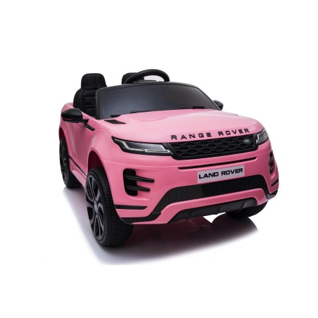 Auto Macchina Elettrica Range Rover Evoque 12V per Bambini porte apribili Con telecomando Full accessori (ROSA)|Toys Car