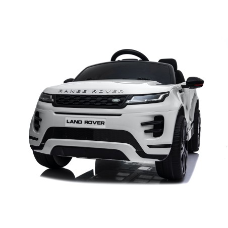 Auto Macchina Elettrica Range Rover Evoque 12V per Bambini porte apribili Con telecomando Full accessori (BIANCA)|Toys Car