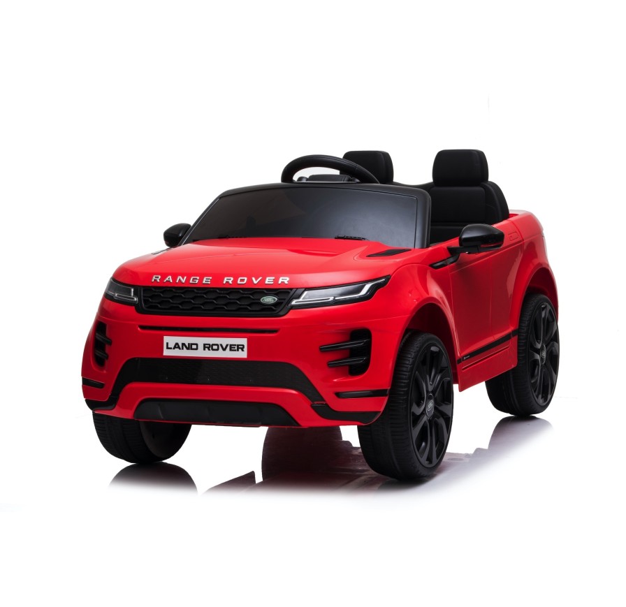 Auto Macchina Elettrica Range Rover Evoque 12V per Bambini porte apribili Con telecomando Full accessori (ROSSA)