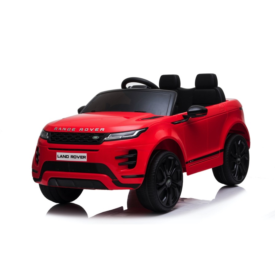 Auto Macchina Elettrica Range Rover Evoque 12V per Bambini porte apribili Con telecomando Full accessori (ROSSA)