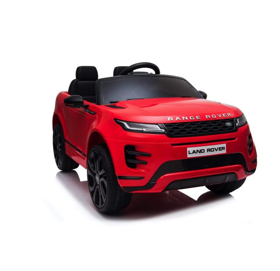 Auto Macchina Elettrica Range Rover Evoque 12V per Bambini porte apribili Con telecomando Full accessori (ROSSA)
