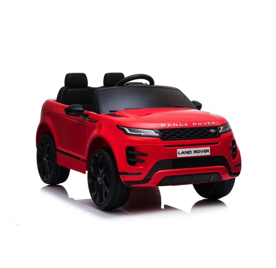 Auto Macchina Elettrica Range Rover Evoque 12V per Bambini porte apribili Con telecomando Full accessori (ROSSA)