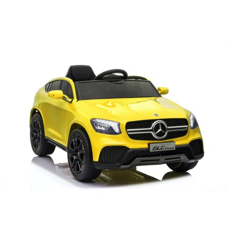Auto Macchina Elettrica per Bambini 12V Mercedes GLC Coupè Concept con telecomando Gialla|Toys Car