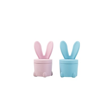 Sedia Portagiochi Bunny Rosa per Bambini Mobiletto 2 in 1 misure H53 x L32 x P32|Toys Car