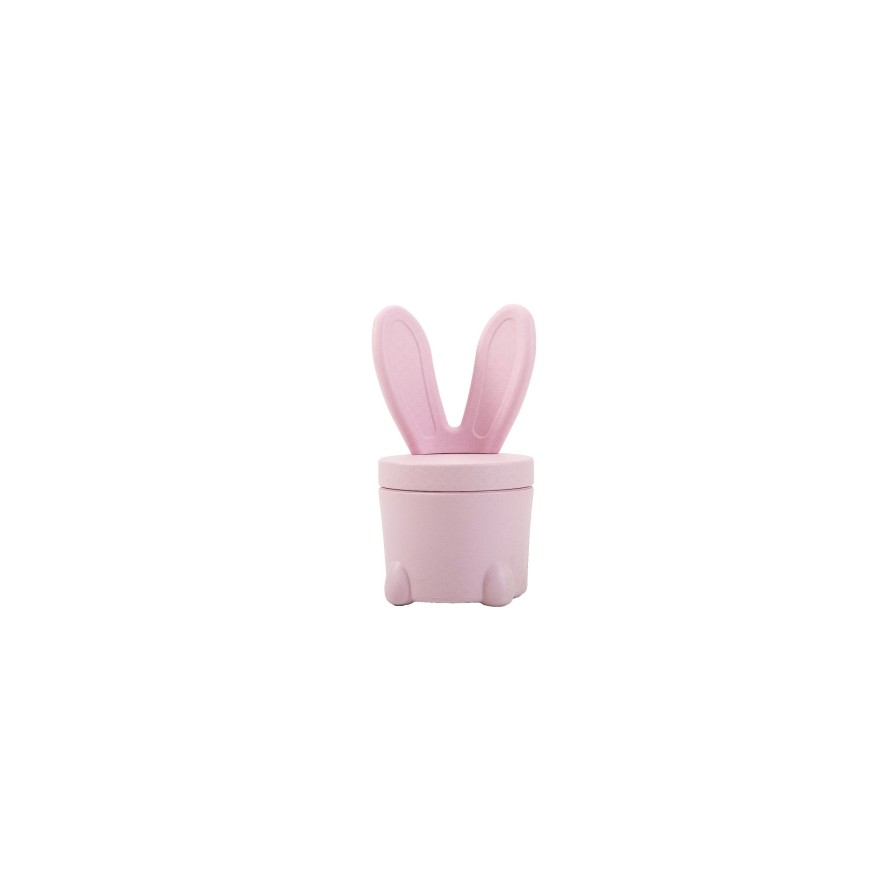 Sedia Portagiochi Bunny Rosa per Bambini Mobiletto 2 in 1 misure H53 x L32 x P32|Toys Car