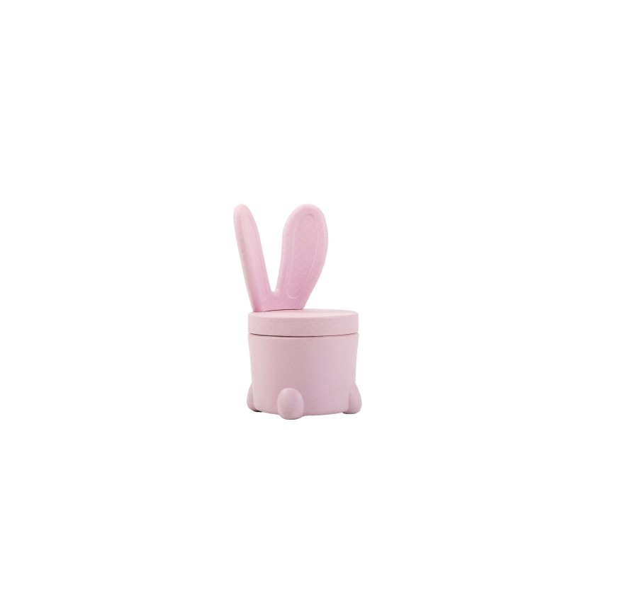 Sedia Portagiochi Bunny Rosa per Bambini Mobiletto 2 in 1 misure H53 x L32 x P32|Toys Car