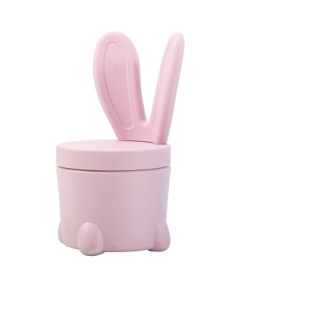 Sedia Portagiochi Bunny Rosa per Bambini Mobiletto 2 in 1 misure H53 x L32 x P32|Toys Car