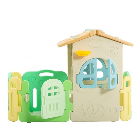 Casetta Per Bambini Partyfun multifunzione con canestro porte e finestre apribili H117 X L163 X L146|Toys Car
