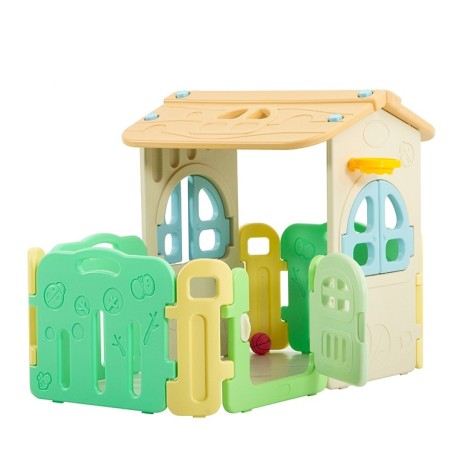 Casetta Per Bambini Partyfun multifunzione con canestro porte e finestre apribili H117 X L163 X L146|Toys Car