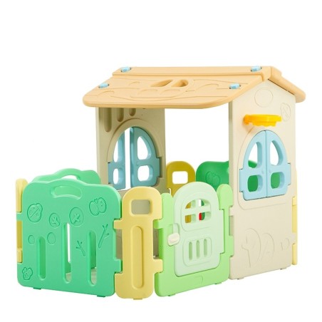 Casetta Per Bambini Partyfun multifunzione con canestro porte e finestre apribili H117 X L163 X L146|Toys Car