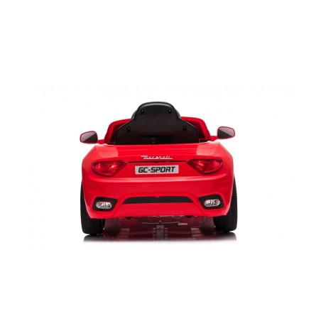 Macchina Elettrica per Bambini 12V Maserati GranCabrio Rossa con sedile in pelle Telecomando Porte apribili Led e suoni Mp3|Toys Car