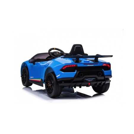 Auto Macchina Elettrica per Bambini 12V Lamborghini Huracán Blue con Telecomando Porte apribili Led e suoni Mp3|Toys Car
