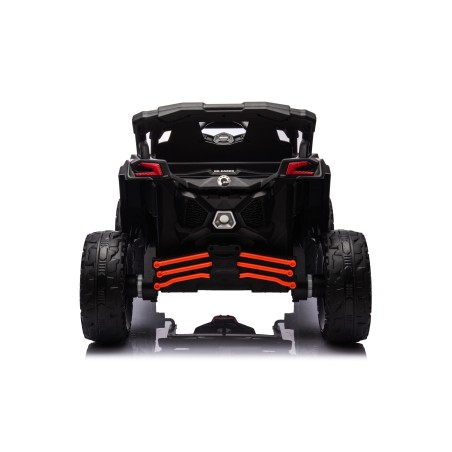 Auto Macchina Elettrica per Bambini 24V UTV CAN AM MAVERICK Full Optional Telecomand Doppio Motore TOYSCAR Orange|Toys Car
