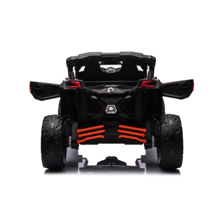 Auto Macchina Elettrica per Bambini 24V UTV CAN AM MAVERICK Full Optional Telecomand Doppio Motore TOYSCAR Orange|Toys Car