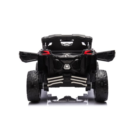 Auto Macchina Elettrica per Bambini 24V UTV CAN AM MAVERICK Telecomando 2 Motori da 200W Porte Apribili Bianca|Toys Car