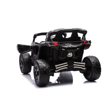 Auto Macchina Elettrica per Bambini 24V UTV CAN AM MAVERICK Telecomando 2 Motori da 200W Porte Apribili Bianca|Toys Car