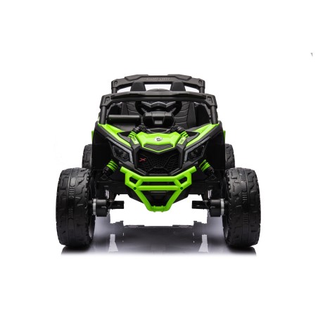 Auto Macchina Elettrica per Bambini 24V UTV CAN AM MAVERICK Telecomando 2 Motori da 200W Porte Apribili Verde|Toys Car