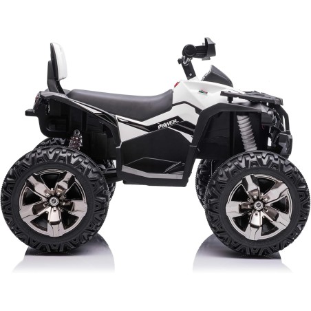 Super Quad Elettrico per Bambini OFF ROAD 12V ATV off-Road 4 x 4 Motori 12v Full Optional Batteria Potenziata 14AH Sospensioni (|Toys Car
