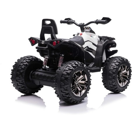 Super Quad Elettrico per Bambini OFF ROAD 12V ATV off-Road 4 x 4 Motori 12v Full Optional Batteria Potenziata 14AH Sospensioni (|Toys Car
