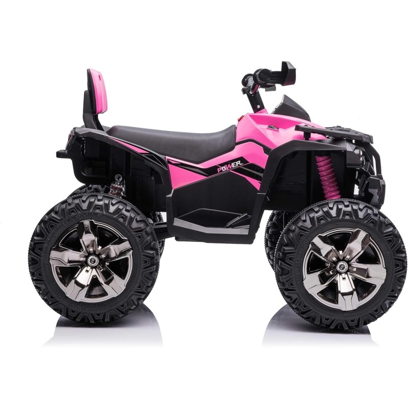 Super Quad Elettrico per Bambini OFF ROAD 12V ATV off-Road 4 x 4 Motori 12v Full Optional Batteria Potenziata 14AH Sospensioni (|Toys Car