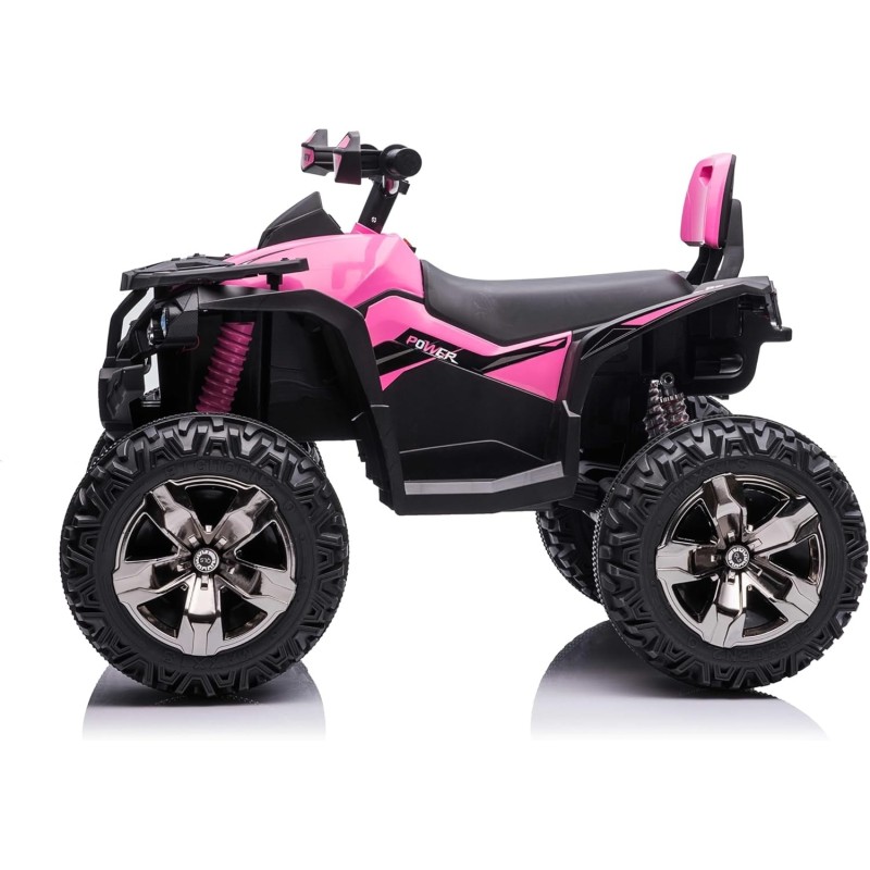 Super Quad Elettrico per Bambini OFF ROAD 12V ATV off-Road 4 x 4 Motori 12v Full Optional Batteria Potenziata 14AH Sospensioni (|Toys Car