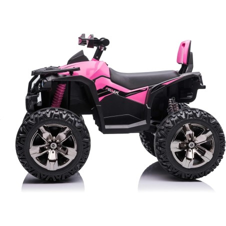 Super Quad Elettrico per Bambini OFF ROAD 12V ATV off-Road 4 x 4 Motori 12v Full Optional Batteria Potenziata 14AH Sospensioni (|Toys Car