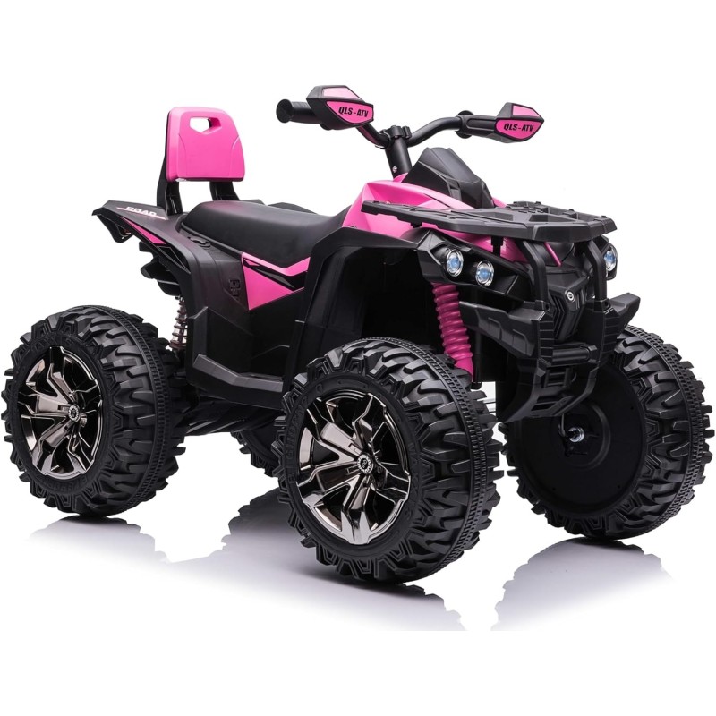 Super Quad Elettrico per Bambini OFF ROAD 12V ATV off-Road 4 x 4 Motori 12v Full Optional Batteria Potenziata 14AH Sospensioni (|Toys Car
