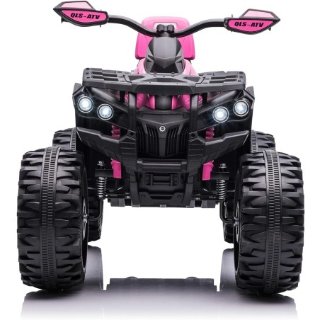 Super Quad Elettrico per Bambini OFF ROAD 12V ATV off-Road 4 x 4 Motori 12v Full Optional Batteria Potenziata 14AH Sospensioni (|Toys Car
