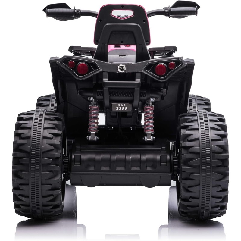 Super Quad Elettrico per Bambini OFF ROAD 12V ATV off-Road 4 x 4 Motori 12v Full Optional Batteria Potenziata 14AH Sospensioni (|Toys Car