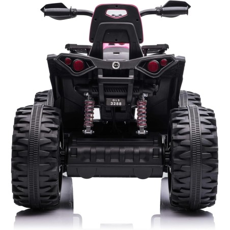 Super Quad Elettrico per Bambini OFF ROAD 12V ATV off-Road 4 x 4 Motori 12v Full Optional Batteria Potenziata 14AH Sospensioni (|Toys Car