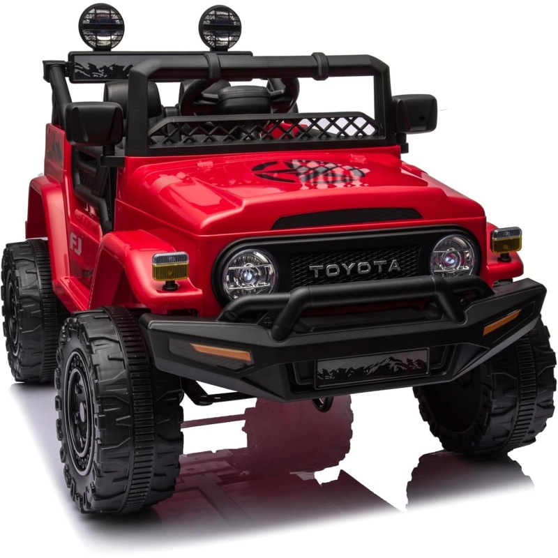 Toyota FJ Cruiser 12V Rosa Auto Elettrica Bambini | Toyscar