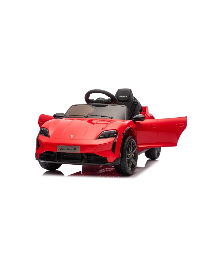 Auto elettrica bambini Porsche Taycan 12V telecomando Bluetooth